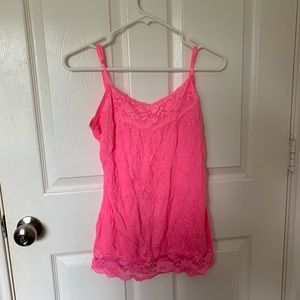 Lace tank top